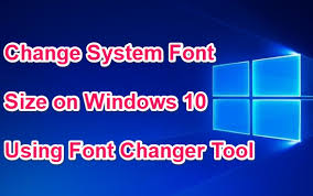 In the first place press the win + i button together to enter the windows settings. How To Change Font Size On Windows 10 Apps For Windows 10