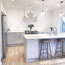 Light grey gloss kitchen with oak worktop offcuts applebee's near. 67 Kitchen Islands Ideas In 2021 Kitchen Fittings Kitchen Design Kitchen Inspirations