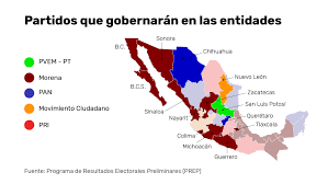 Elecciones 2021 | el domingo 18 de julio se realizan las primarias presidenciales. Gubernaturas 2021 Asi Quedara El Mapa Del Pais Tras Elecciones El Financiero
