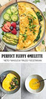 Perfect Fluffy Omelette Omelette Recipe Easy Healthy Breakfast Recipes Omelette Recipe