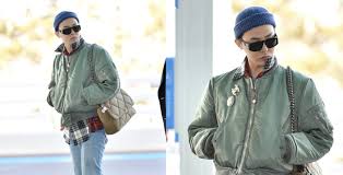 A mix of bright but. Get The Look For Less G Dragon S January 2020 Airport Fashion What The Kpop