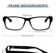 Amazon.com: Gafas de lectura de cristal real con lentes de ...