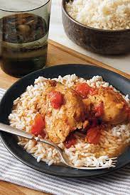 Saucy Chicken Over Rice Recipe Recipe Slow Cooker Chicken Slow Cooker Chicken Dishes Dog Food Recipes