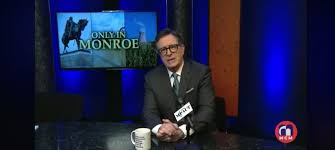 Stephen Colbert makes surprise TV appearance on local Michigan show