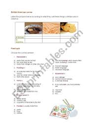 Foods that start with b | picture. Confusing Food Words Esl Worksheet By Isiss