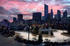 Reservations required to skate whether you bring your own skates or rent them. Ice Skating Ribbon At Maggie Daley Park Stylechicago Com