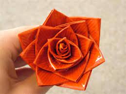 Now that you have created a beautiful flower pen, make it more realistic by spraying floral perfume on the petals, or use your fingers to crinkle the petals slightly. How To Make A Duct Tape Rose Flower 18 Ways Guide Patterns