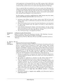 lead business analyst resume of nitin