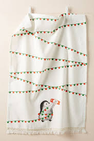 Dear Hancock Penguin Dish Towel In 2020 Dish Towels Christmas Kitchen Towels Christmas Gift Shop
