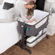 Buy Baby Bassinet Bedside Sleeper For Baby Easy Folding Portable Crib With Storage Basket For Newborn Bedside Bassinet Comfy Mattress Travel Bag Included Online In Vietnam B08bf3n47b