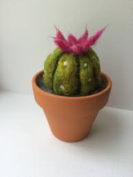 For all you who like to support a fellow fur, i'm doing comics, commissions and animations in my free time! Needle Felted Cactus In Clay Pot By Kat Middleton Needlefelting Feltedcactus Needlefelt Felt Succulents Felt Yarn Needle Felting