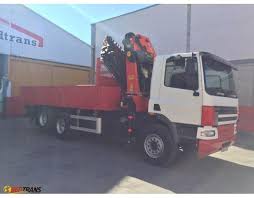 For Sale Old Used Truck Crane Palfinger Jib Daf Truck Cranes Trucks Crane