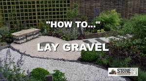 How To Lay Your Gravel Youtube