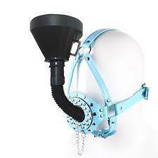 Fetish Funnel Mouth Gag BDSM Bondage Set