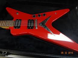 Dimebag darrell abbott was a true dean artist. Washburn Dimebag Diamond Darrell Red B D Thrift Loan Reverb