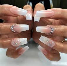 Nail designs or nail art is a very simple concept. Nails Design Ideas Medium 57 Ideas Stiletto Nails Designs Diamond Nails White Coffin Nails