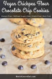 Seeking the sugar free cookie recipes for diabetics? You D Never Know That These Vegan Chickpea Flour Chocolate Chip Cookies Are Not Just Vegan Bu Aquafaba Recipes Vegan Cookies Recipes Vegan Gluten Free Cookies
