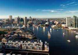 The cheapest way to get from baltimore airport (bwi) to inner harbor costs only $2, and the quickest way takes just 27 mins. Baltimore Inner Harbor Visitor Center Visit Baltimore
