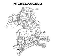 Leonardo, the ninja of the katana. 35 Free Teenage Mutant Ninja Turtles Coloring Pages Printable