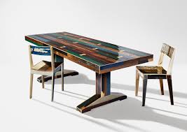 Antique metal kitchen tables expandshare appendix in a paper. Canteen Tables In Scrapwood Piet Hein Eek The Future Perfect