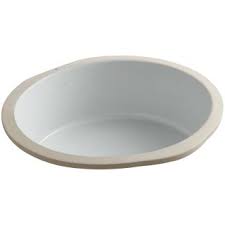 Vitreous china, cast iron and stainless steel are materials options available in kohler undermount bathroom sinks. Kohler K 2883 95 Ice Grey Verticyl 13 3 4 Undermount Bathroom Sink With Overflow Faucet Com