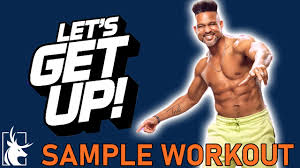 Download the let's get up weight tracker to help you push harder each week. Lets Get Up Sample Workout Shaun T New Beachbody Workout Youtube