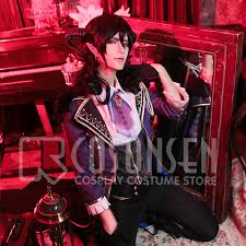 Cosonsen Ensemble Stars Undead Rei Sakuma Cosplay Costume With Hat Halloween Cos Tamielle Com 2366 jet black ox messenger. cosonsen ensemble stars undead rei