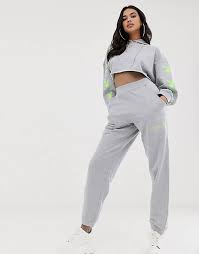 The official site for playboy clothing, lingerie, hats and more. Missguided Playboy Two Piece Sweatpants In Gray Asos