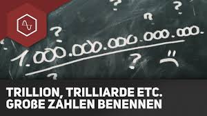 Trillion Trilliarde What The Fuq Einfach Grosse Zahlen Benennen Gehe Auf Simpleclub De Go Youtube