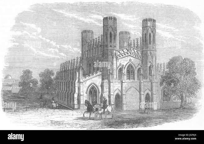 Fort william calcutta india fort Black and White Stock Photos & Images - Alamy