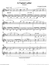 With a team of extremely dedicated and quality lecturers, beginner piano sheet music with letters easy will not only be a place to share. Rocherolle A Faded Letter Sheet Music For Piano Solo Elementary