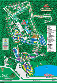 The following are highlights of each of our amenities' availability. Campground Map Lake Rudolph Campground Rv Resort Lake Rudolph Campground Holiday World