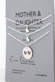 Best gift ideas of 2021. Sterling Silver Mother Daughter Necklace Set Mother Of The Bride Gift Twin Sister Gift Custom Necklace Personalized Jewelry Mother Daughter Necklace Mother Daughter Jewelry Daughter Necklace Set