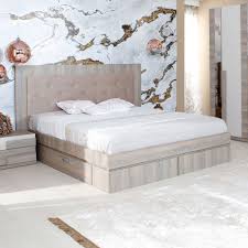 Dedeman Pat Dormitor Class Matrimonial Tapitat Cu Sertare Ulm Inchis 140 X 200 Cm 5c Dedicat Planurilor Tale Bedroom Bed Bedroom Bed