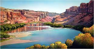 Jonathan Frank Studio High Definition Watercolor Landscapes Watercolor Landscape Landscape Landscape Paintings