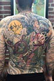Tattoo Uploaded By Christopher Henriksen Kitsune Backpiece Kitsune Geisha Bambo Japanese Sleeve Tattoos Traditional Japanese Tattoo Sleeve Japanese Tattoo