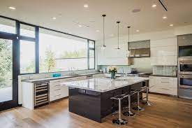 Black granite countertops and kitchen cabinets: 28 Modern White Kitchen Design Ideas Photos Designing Idea