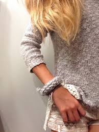 Yesterday, i showed you the jersey knit headband. Jersey Knit Bracelet 6 Steps With Pictures Instructables