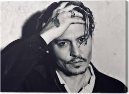 The fall of johnny depp: Leinwandbild Johnny Depp Pixers Wir Leben Um Zu Verandern