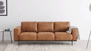 Jarrod 3 Sitzer Sofa Leder In Cognac Made Com In 2020 3 Sitzer Sofa Sofa Sessel