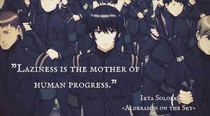 Ikta Solork Tenkyou No Alderamin Sky Anime Anime Anime Qoutes