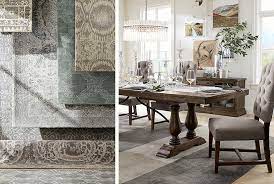 Slide 1 of 3, active. How To Choose The Perfect Rug For Your Dining Room Pottery Barn