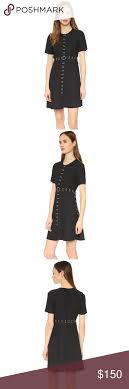 Kooples Black Ring Dress Xs Black Dress With Silver Toned Ring Hardware Throughout By The Kooples In Perfect Condition Dresses Dresses Xs Clothes Design