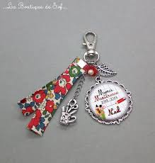 Porte Cle Ou Marque Page Liberty Maitresse Merci Etsy Keychain Personalized Items Black Seed Oil