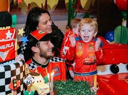 Photo from georgina wilson's instagram. Look Georgina Wilson S Son Archie Celebrates 3rd Birthday With A Cars Themed Party