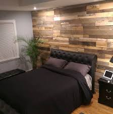 You can install barn wood paneling on the ceiling, use a section as wall art, or apply some to the bedroom walls for an instant headboard. Adding A Reclaimed Wood Wall Sustainable Lumber Company