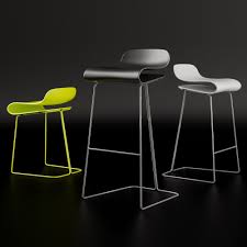 3d Model Of Kristalia Bcn Sgabello Bar Stool 3d Model Bar Stools Stool Furniture Details