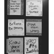 Mirror Messages Post It Notes On School Mirrors To Improve People S Self Esteem Sticky Notes Quotes Mirror Quotes Post It Notes