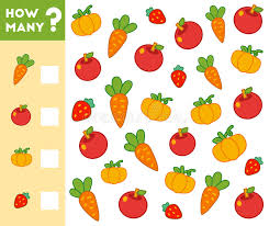 Gracias a estos juegos para niños, los más pequeños de la casa podrán disfrutar de un rato divertido y aprender muchas cosas nuevas. Cuenta Del Juego Para Los Ninos Cuente Cuantas Frutas Verduras Ilustracion Del Vector Ilustracion De Rompecabezas Fresa 91685485