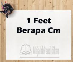 Sedangkan kebalikannya 1 cm yakni 0,4 inch. 1 Feet Berapa Cm Konversi Satuan Feet Ke Cm Dan Sebaliknya